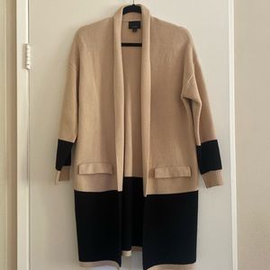 Lumiere color block Cardigan Sweater